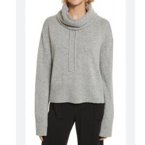 A.L.C. Gray Cowl Neck Sweater